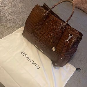 Brahmin large Finley Carryall handbag